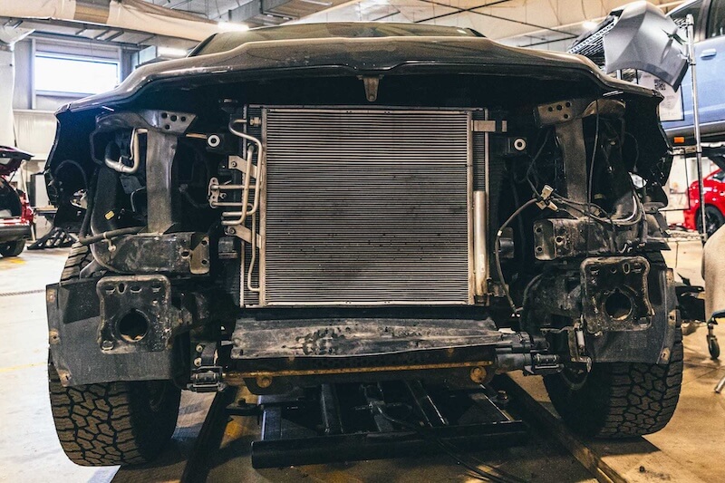 Key Collision Front End Repair